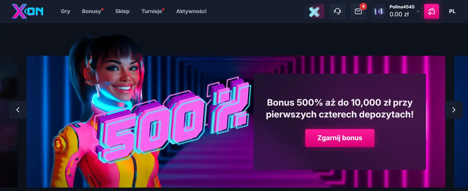 Strona glowna Xon Casino